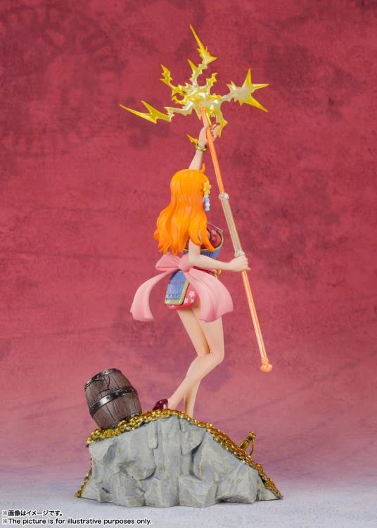Bandai Figuarts Zero One Piece Nami (WT100 Commemorative) Figure 4 Bandai Figuarts Zero One Piece Nami (WT100 Commemorative) Figure