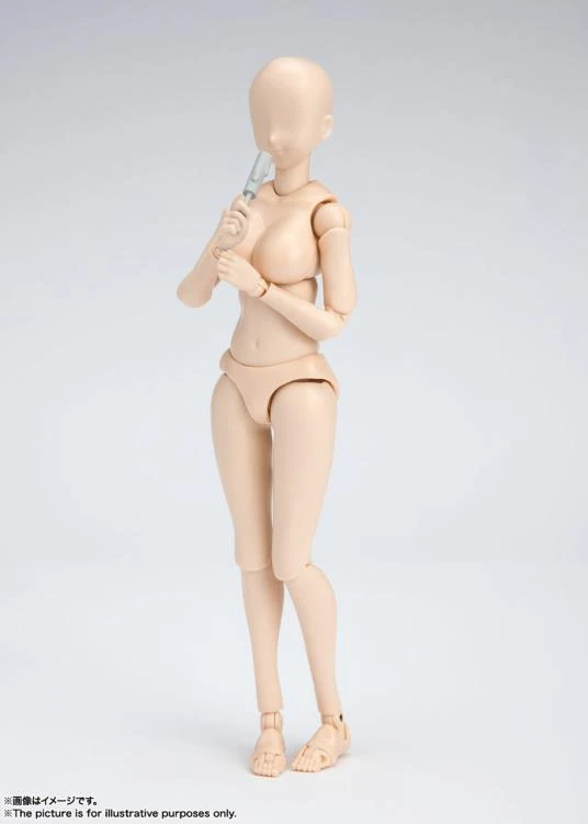 Bandai S.H. Figuarts Woman Female Body Chan DX (Yabuki Kentaro Ver.) Pale Orange Color Ver. Action Figure S. H. Figuarts 4 Bandai S.H. Figuarts Woman Female Body Chan DX (Yabuki Kentaro Ver.) Pale Orange Color Ver. Action Figure S. H. Figuarts
