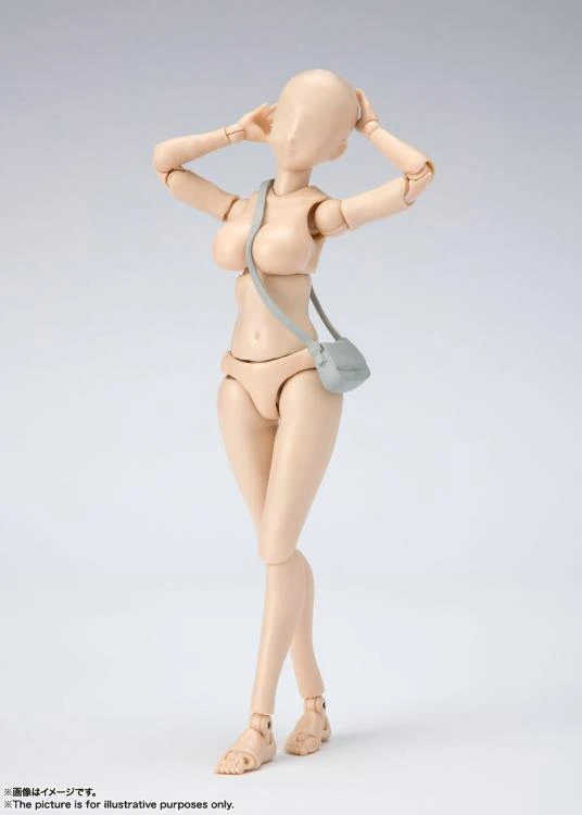 Bandai S.H. Figuarts Woman Female Body Chan DX (Yabuki Kentaro Ver.) Pale Orange Color Ver. Action Figure S. H. Figuarts 5 Bandai S.H. Figuarts Woman Female Body Chan DX (Yabuki Kentaro Ver.) Pale Orange Color Ver. Action Figure S. H. Figuarts
