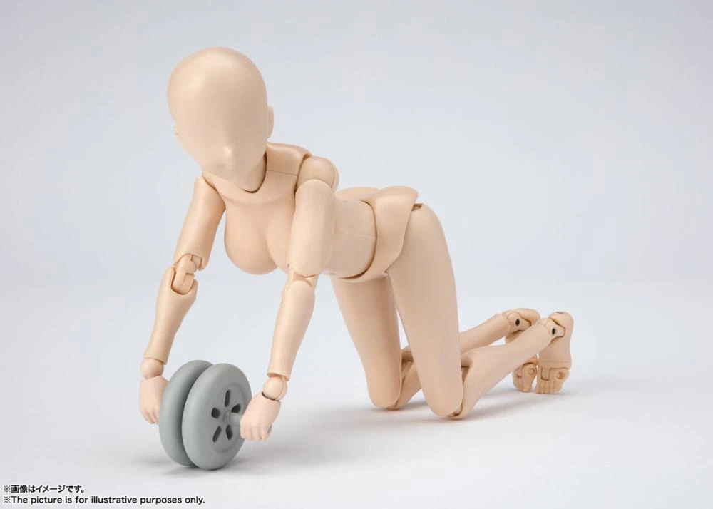 Bandai S.H. Figuarts Woman Female Body Chan DX (Yabuki Kentaro Ver.) Pale Orange Color Ver. Action Figure S. H. Figuarts 7 Bandai S.H. Figuarts Woman Female Body Chan DX (Yabuki Kentaro Ver.) Pale Orange Color Ver. Action Figure S. H. Figuarts