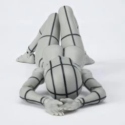 Bandai S.H. Figuarts Woman Female Body Chan (Yabuki Kentaro Ver.) Wireframe Gray Color Ver. Action Figure