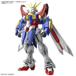 Bandai Gundam 1/144 RG #37 G Gundam GF13-017NJII God Gundam (Burning Gundam) Model Kit