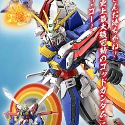 Bandai Gundam 1/144 RG #37 G Gundam GF13-017NJII God Gundam (Burning Gundam) Model Kit