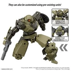 30 Minutes Missions / Sisters Kits Bandai 30 Minutes Missions 30MM #44 1/144 BEXM-28 Revernova (Green) Model Kit