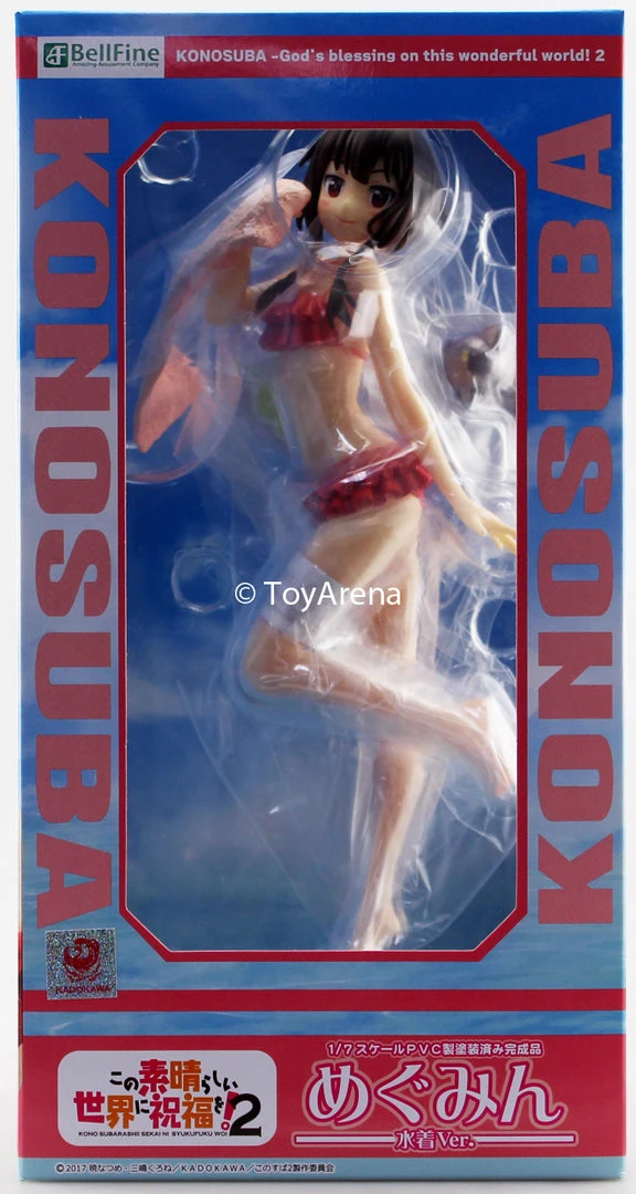 Bellfine 1/7 KonoSuba Megumin: Swimsuit Ver Scale Statue Figure PVC 3 Bellfine 1/7 KonoSuba Megumin: Swimsuit Ver Scale Statue Figure PVC
