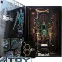Takara Tomy Transformers Sixshot Animate Fest Metallic Color Redeco Asia Exclusive