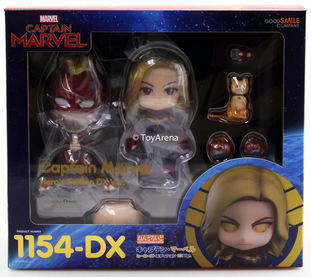 Good Smile Company Nendoroid #1154-DX Captain Marvel (Hero's Edition) Captain Marvel Movie 11 Good Smile Company Nendoroid #1154-DX Captain Marvel (Hero's Edition) Captain Marvel Movie