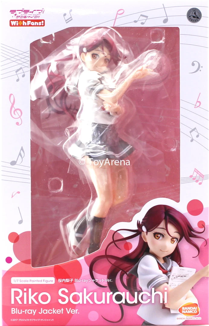 Anime Statues (Manufacture) With Fans! 1/7 Love Live! Sunshine!! Sakurauchi Riko: Blu Ray Jacket Ver Scale Statue Figure 3 Anime Statues (Manufacture) With Fans! 1/7 Love Live! Sunshine!! Sakurauchi Riko: Blu Ray Jacket Ver Scale Statue Figure