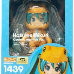 Good Smile Company Nendoroid Series Nendoroid #1439 Hatsune Miku Kigurumi Agumon Ver. Vocaloid X Digimon