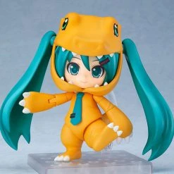 Good Smile Company Nendoroid Series Nendoroid #1439 Hatsune Miku Kigurumi Agumon Ver. Vocaloid X Digimon
