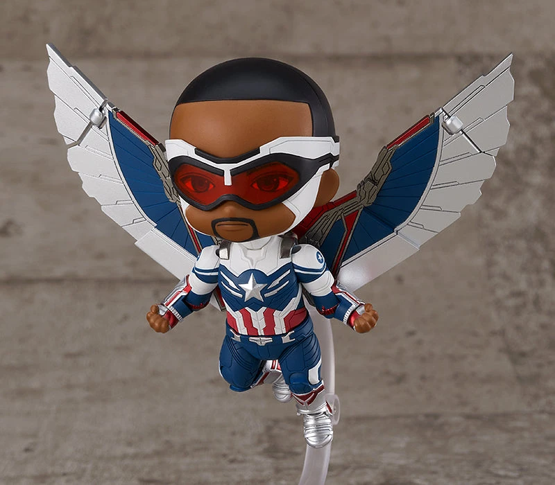 Good Smile Company Nendoroid #1618-DX Captain America (Sam Wilson) The Falcon And The Winter Soldier Nendoroid Series 4 Good Smile Company Nendoroid #1618-DX Captain America (Sam Wilson) The Falcon And The Winter Soldier Nendoroid Series