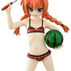 Anime Statues (Manufacture) Gift 1/4 Magical Girl Lyrical Nanoha A's Vita Swimsuit Ver Scale Statue Figure