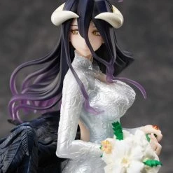 Furyu F:Nex 1/7 Overlord Albedo (Wedding Dress Ver.) Scale Statue Figure Anime Statues (Manufacture)
