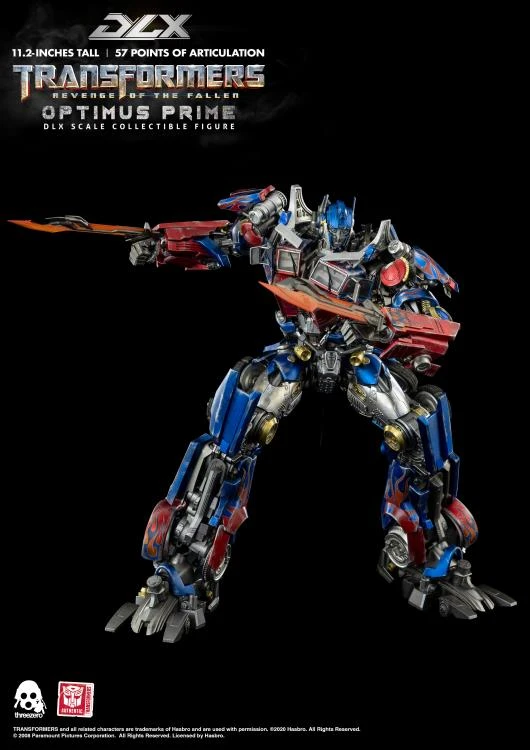 ToyArena ThreeZero Transformers Revenge Of The Fallen Optimus Prime DLX Action Figure 14 ToyArena ThreeZero Transformers Revenge Of The Fallen Optimus Prime DLX Action Figure