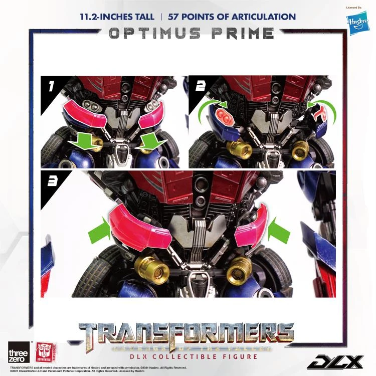 ToyArena ThreeZero Transformers Revenge Of The Fallen Optimus Prime DLX Action Figure 26 ToyArena ThreeZero Transformers Revenge Of The Fallen Optimus Prime DLX Action Figure