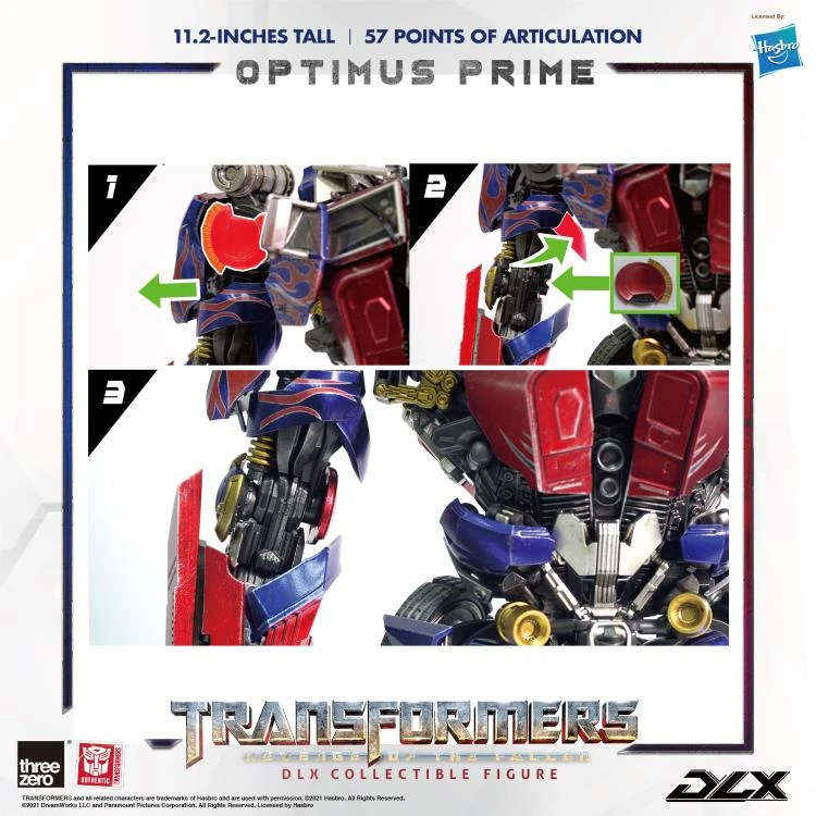 ToyArena ThreeZero Transformers Revenge Of The Fallen Optimus Prime DLX Action Figure 27 ToyArena ThreeZero Transformers Revenge Of The Fallen Optimus Prime DLX Action Figure