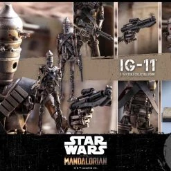 Hot Toys 1/6 Star Wars The Mandalorian 1/6 IG-11 Scale Collectible Figure TMS008 Action Figure