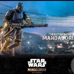 Hot Toys 1/6 Star Wars The Mandalorian Heavy Armor Mandalorian Sixth Scale Figure TMS010 15 Hot Toys 1/6 Star Wars The Mandalorian Heavy Armor Mandalorian Sixth Scale Figure TMS010