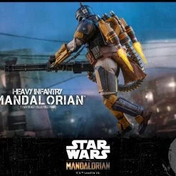 Hot Toys 1/6 Star Wars The Mandalorian Heavy Armor Mandalorian Sixth Scale Figure TMS010 16 Hot Toys 1/6 Star Wars The Mandalorian Heavy Armor Mandalorian Sixth Scale Figure TMS010