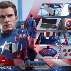 Hot Toys 1/6 Avengers: Endgame Captain America 2012 Ver. Sixth Scale Figure MMS563 Scale Figures (1/6, 1/4, ETC)