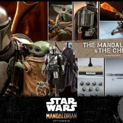 Hot Toys 1/6 Star Wars The Mandalorian And The Child Sixth Scale Figure TMS014