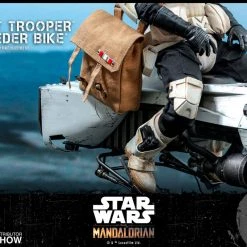 Hot Toys 1/6 The Mandalorian Scout Trooper And Speeder Bike Scale Figure TMS017
