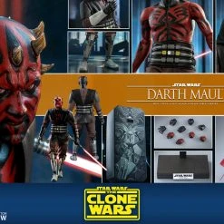 Hot Toys 1/6 Star Wars: The Clone Wars Darth Maul TMS024 Sixth Scale Figure
