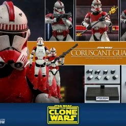 Hot Toys 1/6 Star Wars: The Clone Wars Coruscant Guard TMS025 Sixth Scale Figure