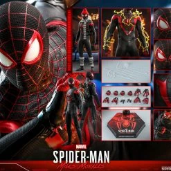 Scale Figures (1/6, 1/4, ETC) Hot Toys 1/6 Marvel's Spider-Man: Miles Morales VGM46 Sixth Scale Figure