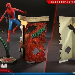 Hot Toys 1/6 Marvel’s Spider-Man Classic Suit Sixth Scale Figure VGM48 Scale Figures (1/6, 1/4, ETC)