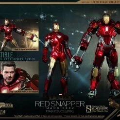Hot Toys 1/6 Iron Man Mark XXXV (35) Red Snapper Iron Man Sixth Scale Figure PPS002 Scale Figures (1/6, 1/4, ETC)