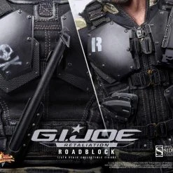 Hot Toys Roadblock GI Joe Retaliation 12 Inch 1/6 Scale Action Figure MMS199