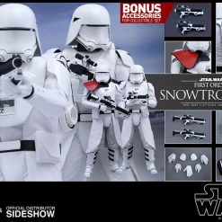 Hot Toys 1/6 First Order Snowtroopers Set Star Wars Episode VII The Force Awakens MMS323 Sixth Scale Figure