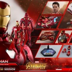Hot Toys 1/6 Iron Man Mark L (MK 50) Marvel Avengers: Infinity War Diecast Sixth Scale MMS473-D23 Scale Figures (1/6, 1/4, ETC)