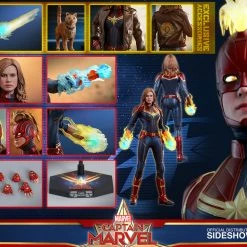 Hot Toys 1/6 Captain Marvel Deluxe Ver Sixth Scale Figure MMS522 Scale Figures (1/6, 1/4, ETC)