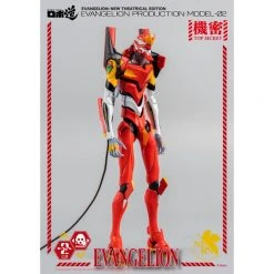 ThreeZero Evangelion ROBO-DOU Production Eva Model-02 Unit 2 Action Figure Transformers Others