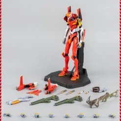 ThreeZero Evangelion ROBO-DOU Production Eva Model-02 Unit 2 Action Figure Transformers Others