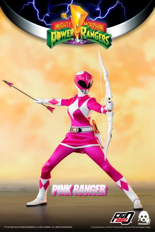 ThreeZero FigZero 1/6 Mighty Morphin Power Rangers Pink Ranger Sixth Scale Figure 7 ThreeZero FigZero 1/6 Mighty Morphin Power Rangers Pink Ranger Sixth Scale Figure