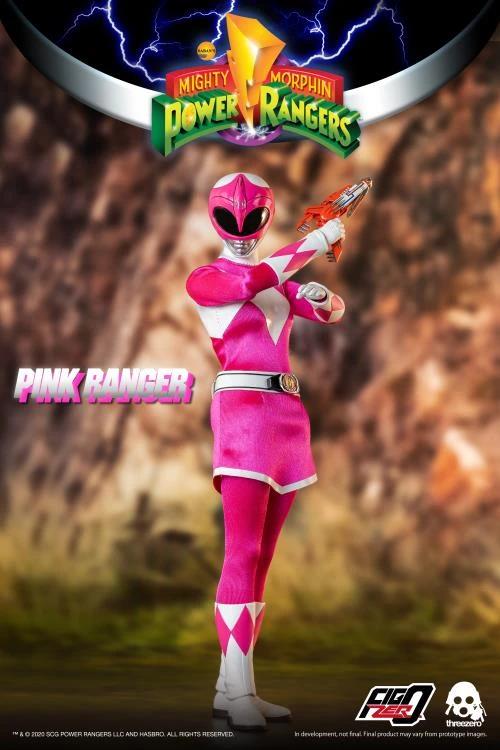 ThreeZero FigZero 1/6 Mighty Morphin Power Rangers Pink Ranger Sixth Scale Figure 5 ThreeZero FigZero 1/6 Mighty Morphin Power Rangers Pink Ranger Sixth Scale Figure