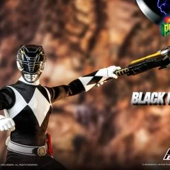 ThreeZero FigZero 1/6 Mighty Morphin Power Rangers Black Ranger Sixth Scale Figure 12 ThreeZero FigZero 1/6 Mighty Morphin Power Rangers Black Ranger Sixth Scale Figure