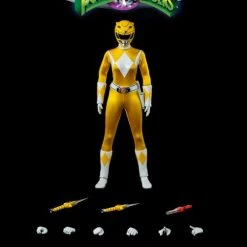 ThreeZero FigZero 1/6 Mighty Morphin Power Rangers Yellow Ranger Sixth Scale Figure