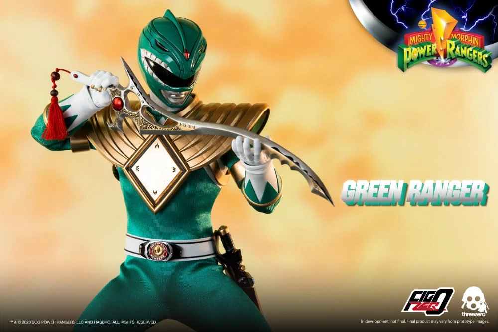 ThreeZero FigZero 1/6 Mighty Morphin Power Rangers Green Ranger Sixth Scale Figure 10 ThreeZero FigZero 1/6 Mighty Morphin Power Rangers Green Ranger Sixth Scale Figure
