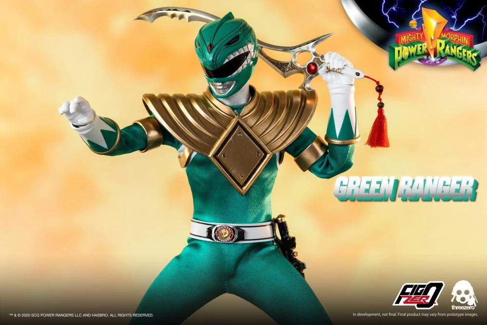 ThreeZero FigZero 1/6 Mighty Morphin Power Rangers Green Ranger Sixth Scale Figure 9 ThreeZero FigZero 1/6 Mighty Morphin Power Rangers Green Ranger Sixth Scale Figure