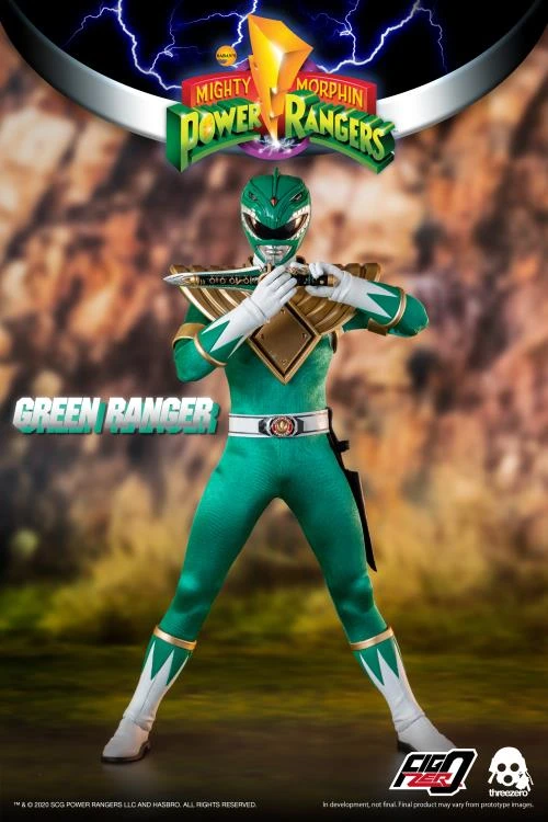 ThreeZero FigZero 1/6 Mighty Morphin Power Rangers Green Ranger Sixth Scale Figure 7 ThreeZero FigZero 1/6 Mighty Morphin Power Rangers Green Ranger Sixth Scale Figure
