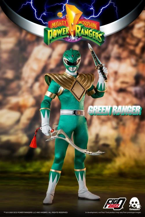 ThreeZero FigZero 1/6 Mighty Morphin Power Rangers Green Ranger Sixth Scale Figure 5 ThreeZero FigZero 1/6 Mighty Morphin Power Rangers Green Ranger Sixth Scale Figure
