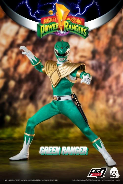 ThreeZero FigZero 1/6 Mighty Morphin Power Rangers Green Ranger Sixth Scale Figure 4 ThreeZero FigZero 1/6 Mighty Morphin Power Rangers Green Ranger Sixth Scale Figure