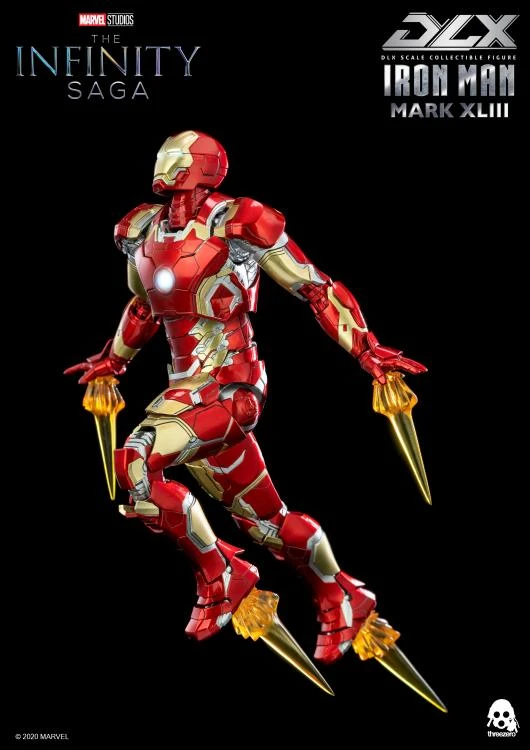 ThreeZero 1/12 Avengers: Age Of Ultron Infinity Saga Iron Man Mark XLIII 43 DLX Scale Figure Transformers Others 8 ThreeZero 1/12 Avengers: Age Of Ultron Infinity Saga Iron Man Mark XLIII 43 DLX Scale Figure Transformers Others