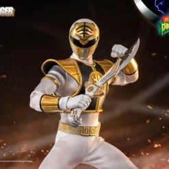 ThreeZero FigZero 1/6 Mighty Morphin Power Rangers White Ranger Sixth Scale Figure 13 ThreeZero FigZero 1/6 Mighty Morphin Power Rangers White Ranger Sixth Scale Figure