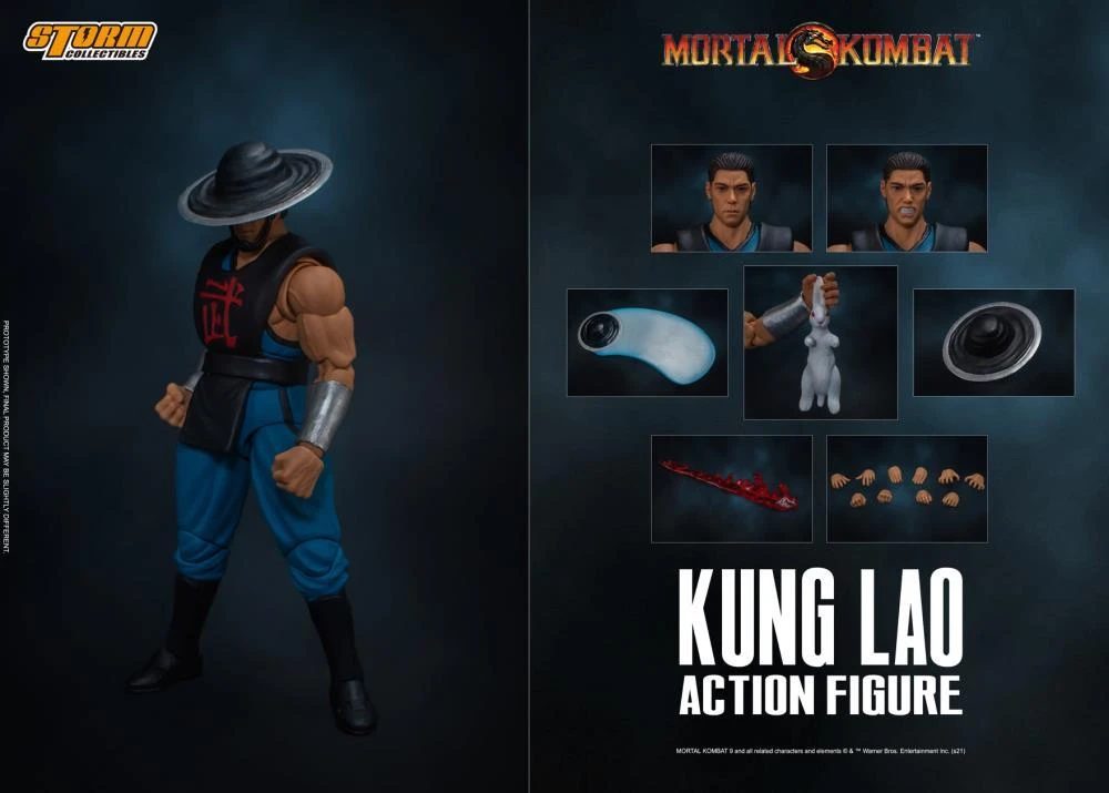 Storm Collectibles 1/12 Mortal Kombat 2 VS Kung Lao Scale Action Figure 3 Storm Collectibles 1/12 Mortal Kombat 2 VS Kung Lao Scale Action Figure