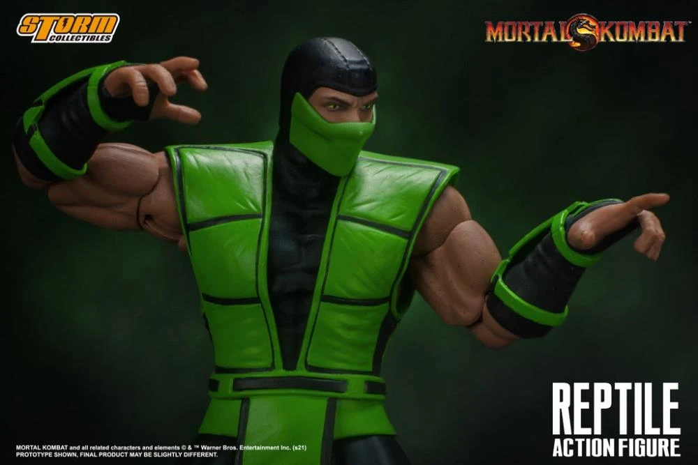 Storm Collectibles 1/12 Mortal Kombat Reptile Action Figure 8 Storm Collectibles 1/12 Mortal Kombat Reptile Action Figure